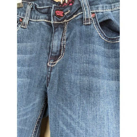 Rock Paper Sexy Womens Jeans Medium Wash Boot Cut Size 7 - Picture 2 of 4